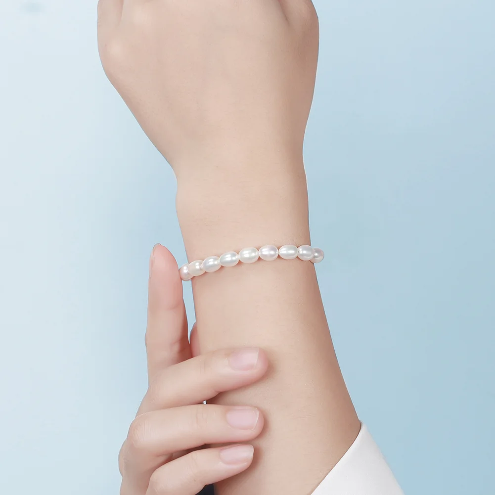 Brățară din Argint cu perle naturale de cultură Silver Pearl Symphony [2]