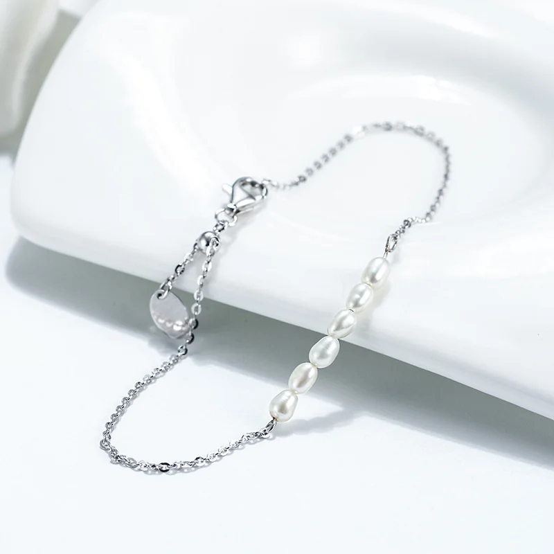 Brățară din Argint cu perle naturale de cultură Silver Serenity [2]
