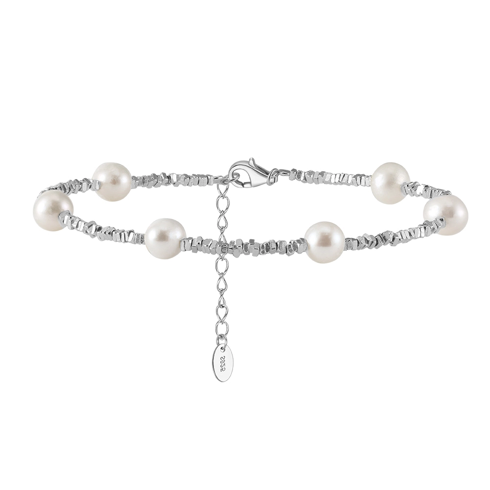 Brățară din Argint cu Perle Naturale de Cultură Spark Pearl Silver [1]