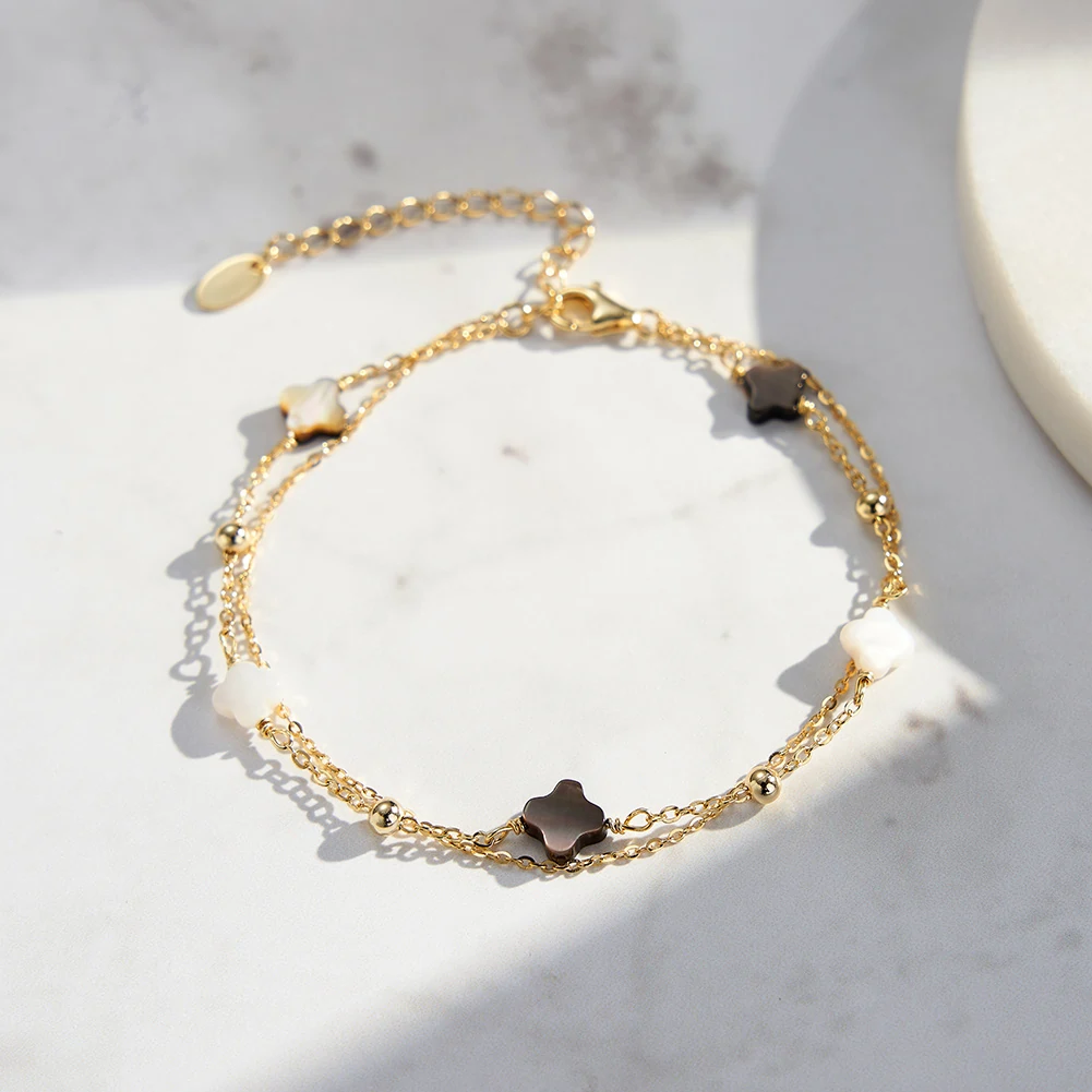 Brățară din Argint Double Chain Gold [4]