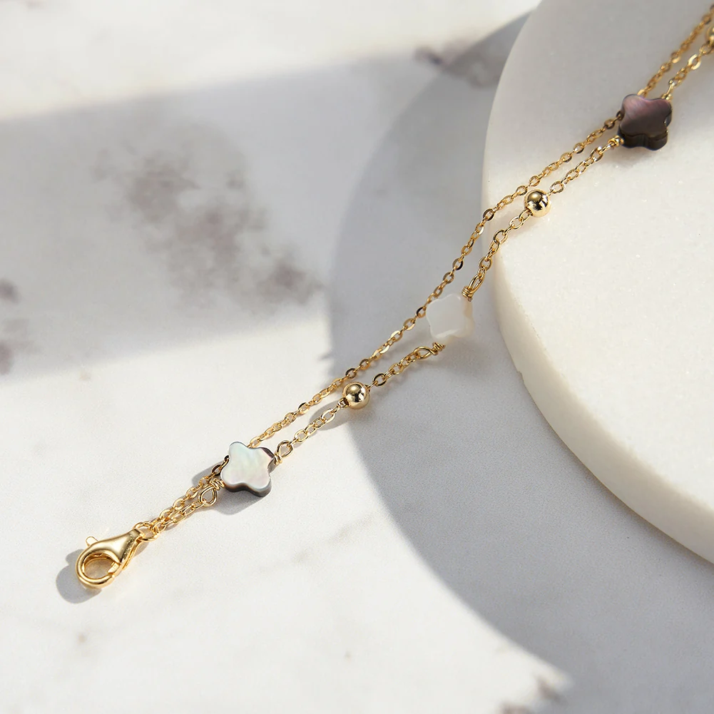 Brățară din Argint Double Chain Gold [5]