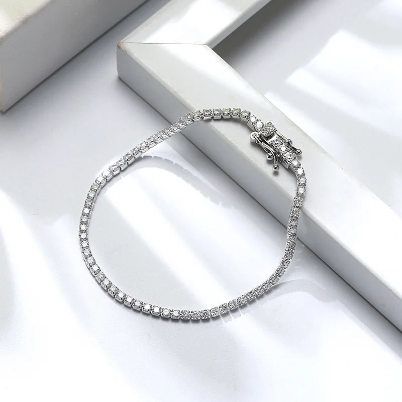 Brățară din Argint Nuria Sparkling Silver Tennis [4]