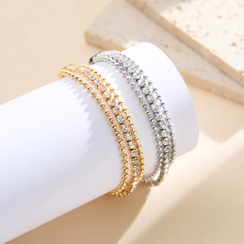 Brățară Statement cu Cristale Zirconiu Duo Argintiu [3]