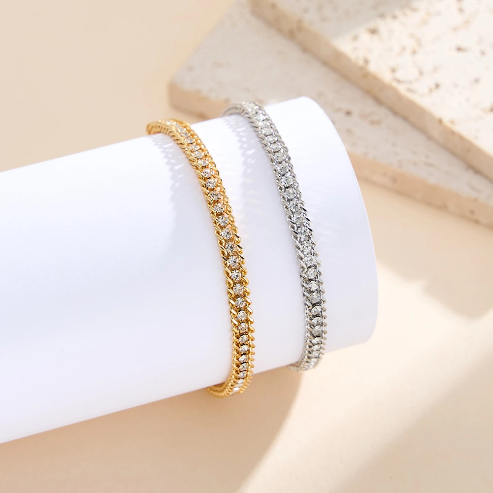 Brățară Statement cu Cristale Zirconiu Reign Argintiu [3]