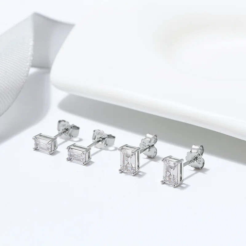 Cercei din Argint Architectural Brilliance Studs [3]
