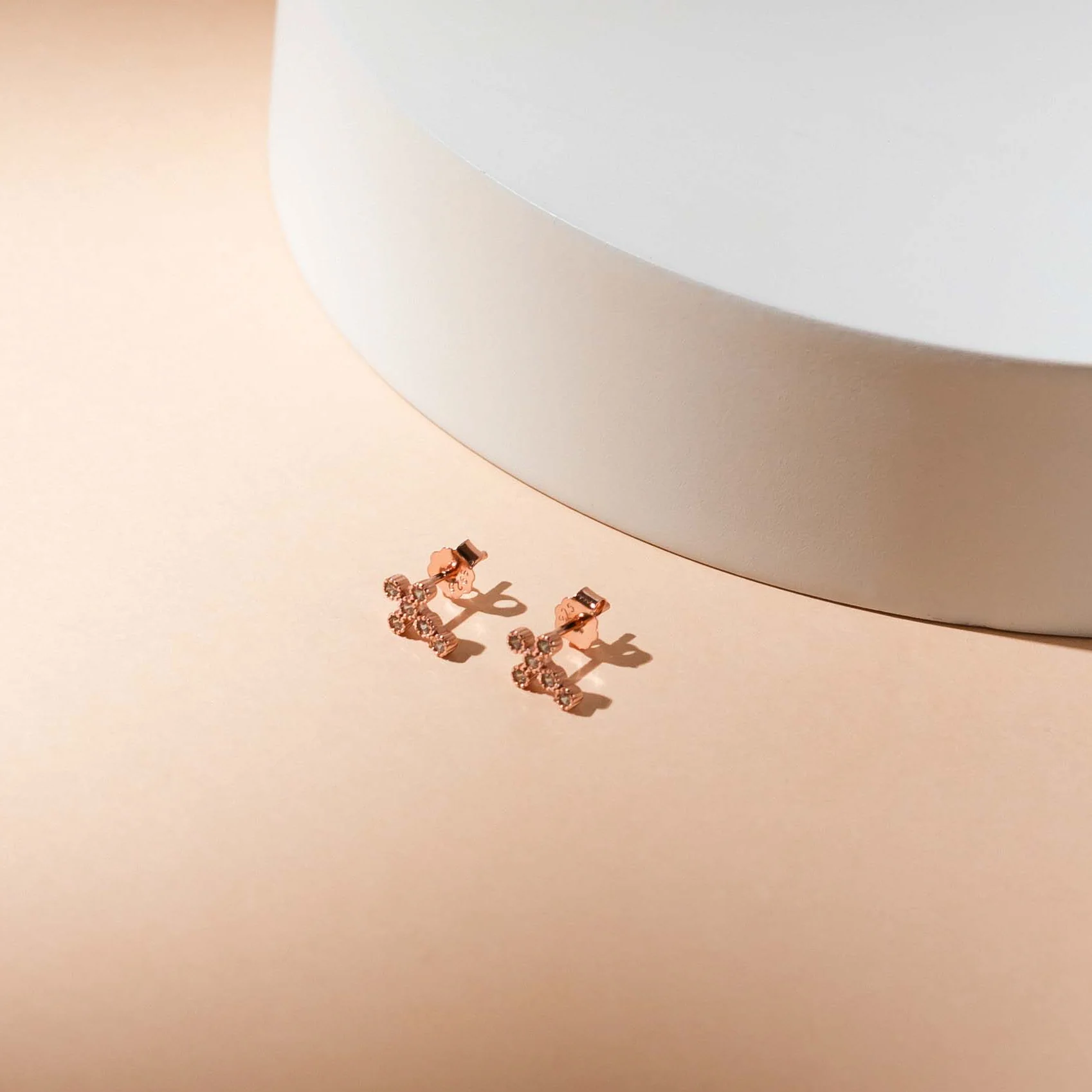 Cercei din Argint Crystal Faith Studs Silver [4]