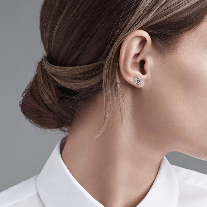 Cercei din argint Flower Studs [2]