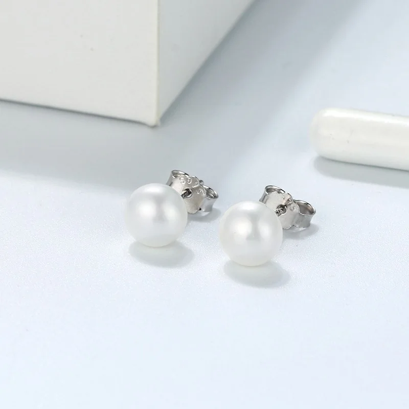 Cercei din Argint Luminous Sphere Studs Silver [3]