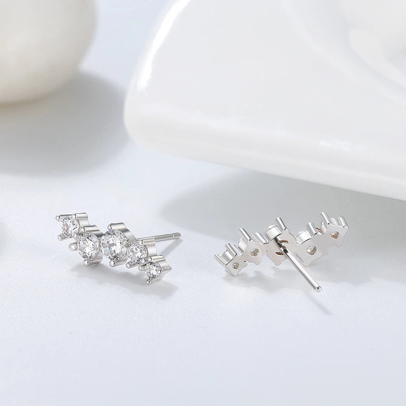 Cercei din Argint Sparkling Cluster Silver [4]