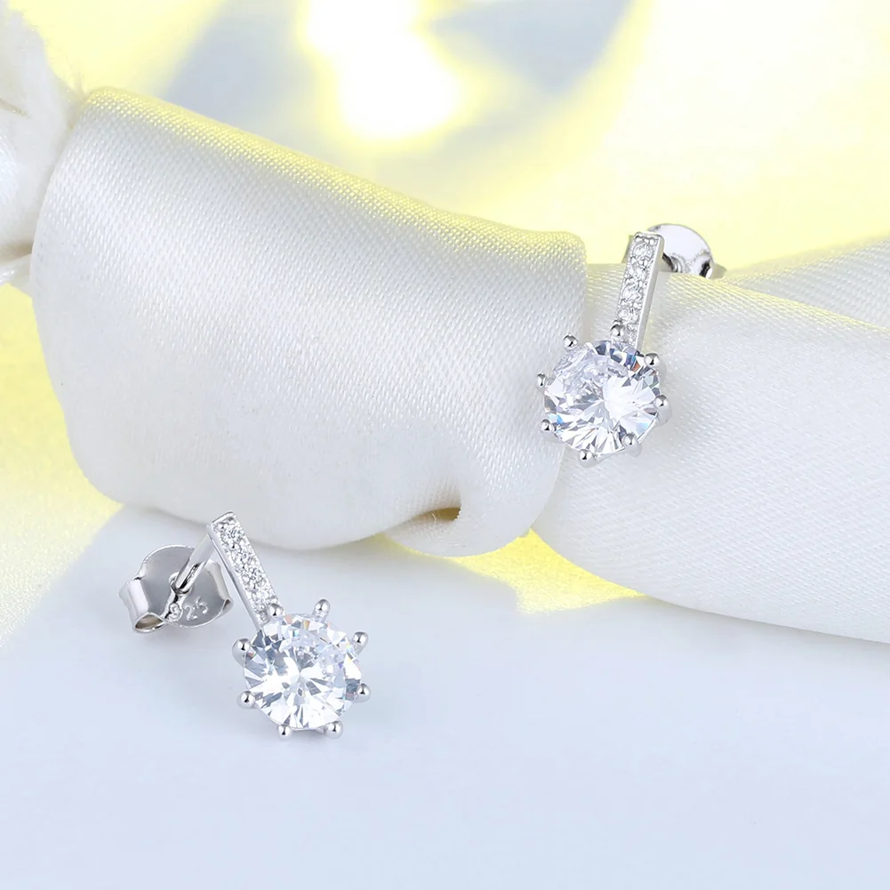 Cercei din Argint Stellar Sparkle Drops [3]