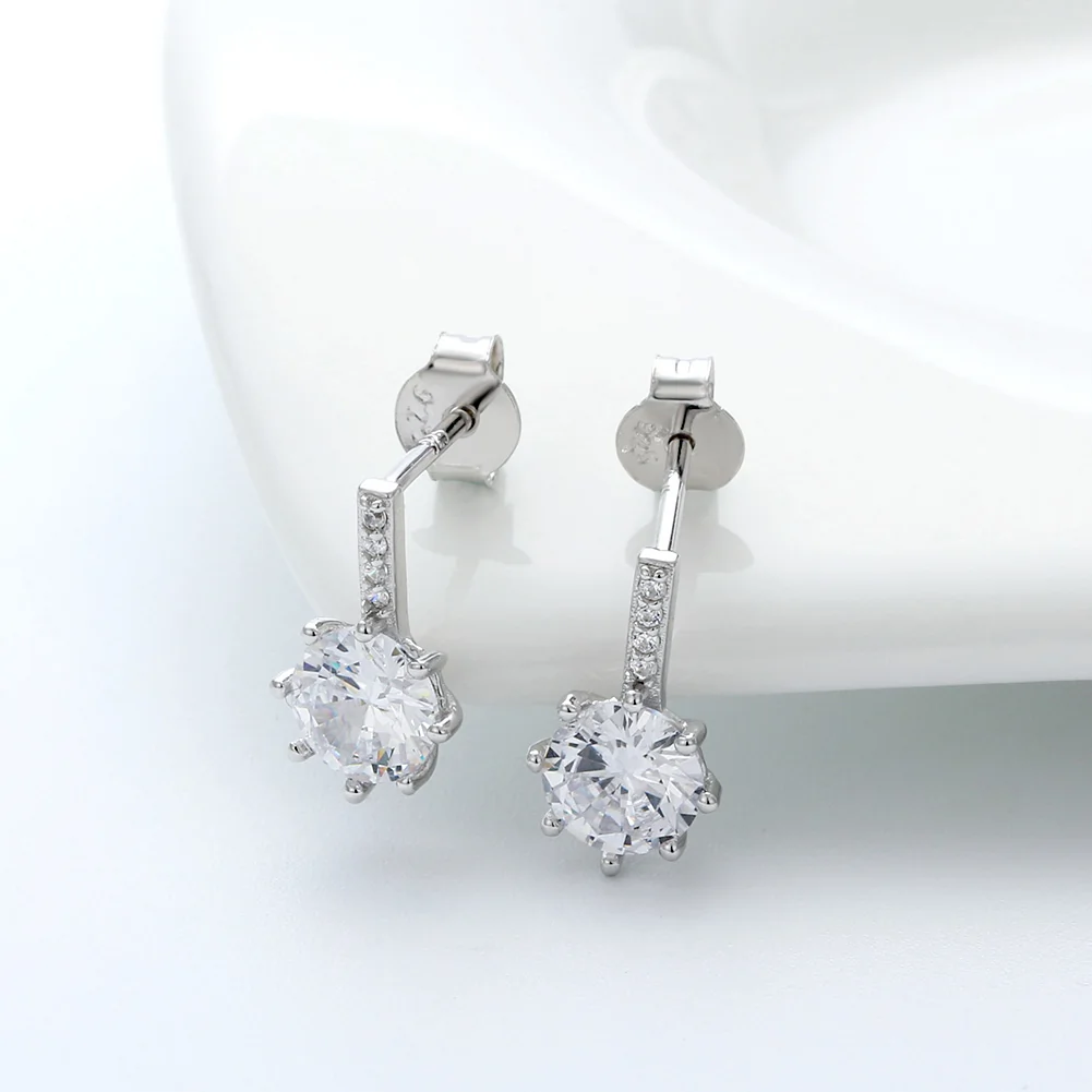 Cercei din Argint Stellar Sparkle Drops [2]