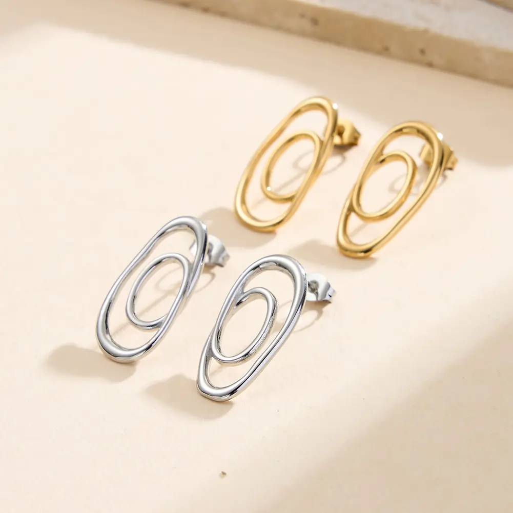 Cercei Statement Eclipse Auriu [3]