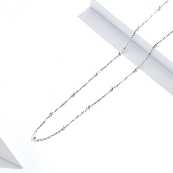 Colier din argint Beaded String [2]