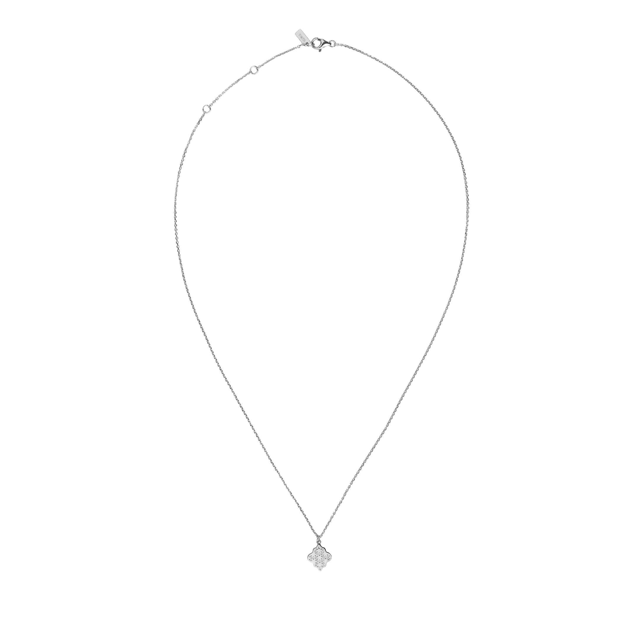 Colier din argint Compas Argintiu Inner Code [1]