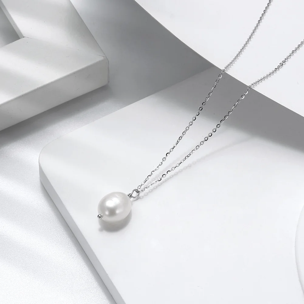 Colier din Argint cu perlă naturală de cultură Silver Baroque [2]