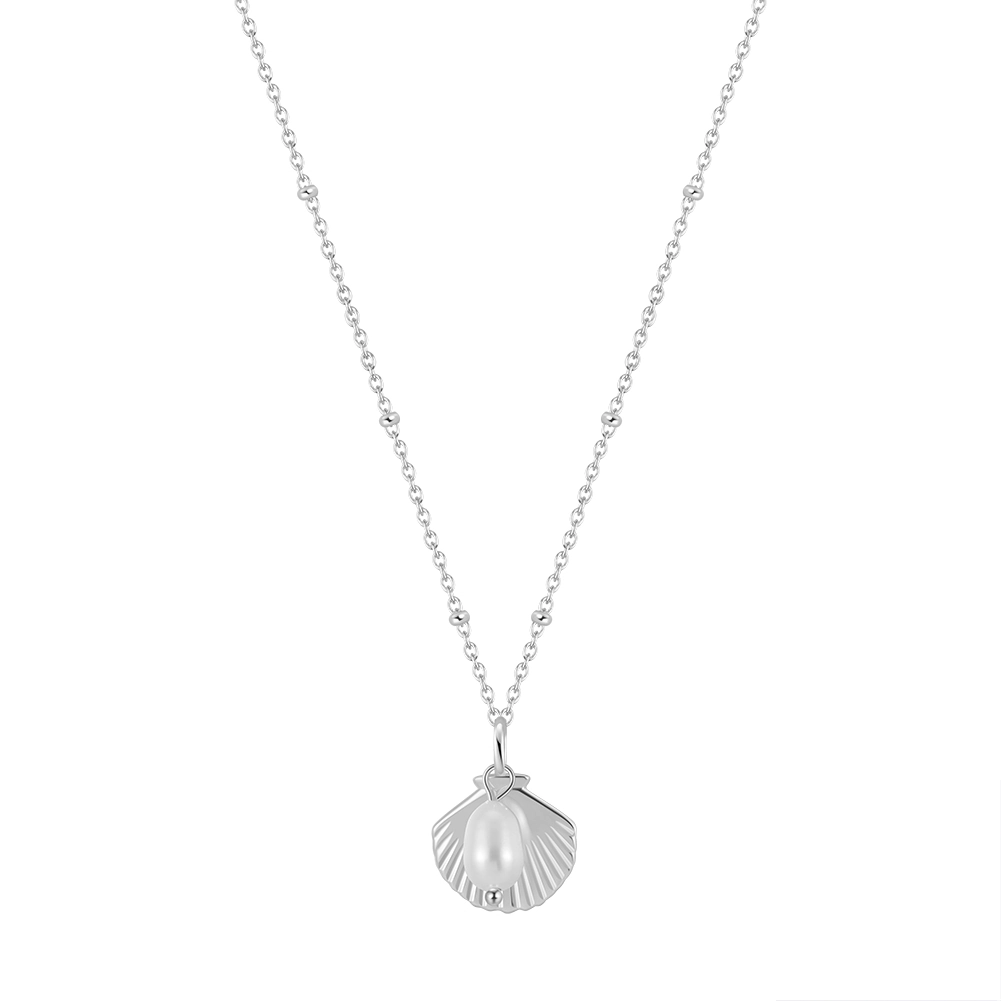 Colier din Argint cu Perle Naturale de Cultură Sea Elegance Silver [1]