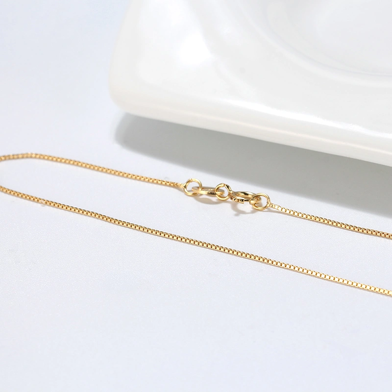 Colier din Argint Gold Box Chain [3]