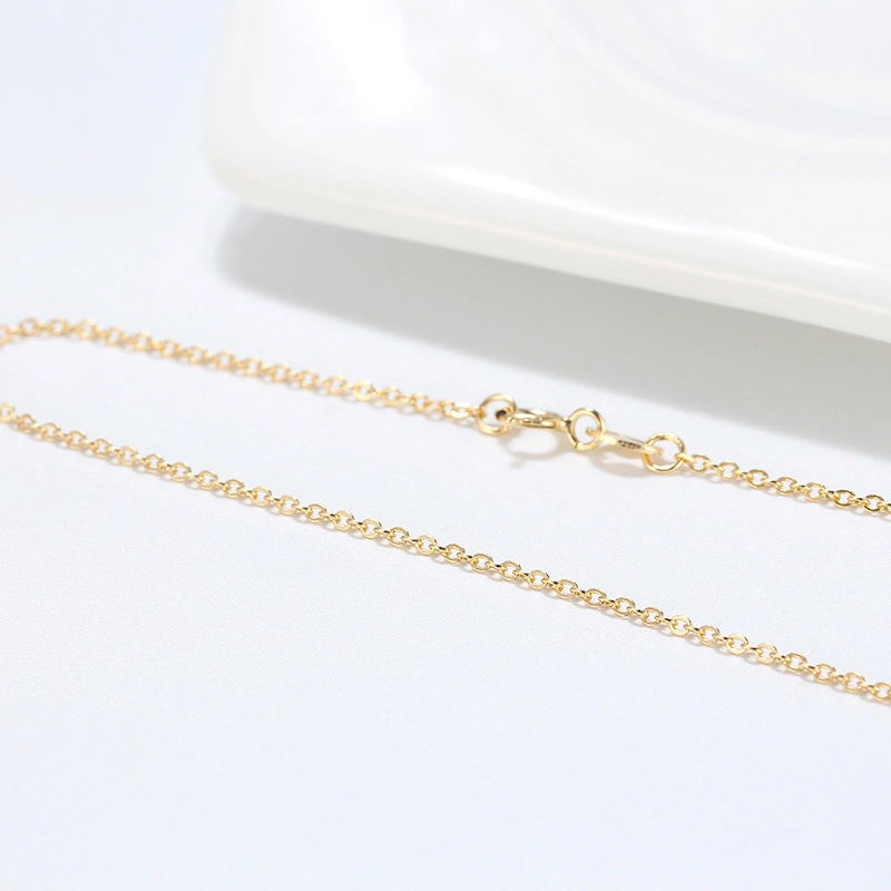 Colier din Argint Gold Cable Chain [3]