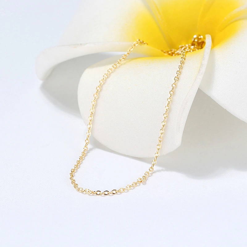 Colier din Argint Gold Cable Chain [4]