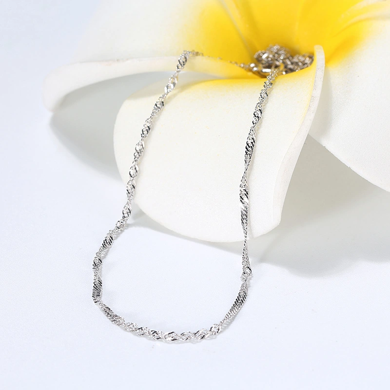 Colier din Argint Gold Twisted Rope [3]