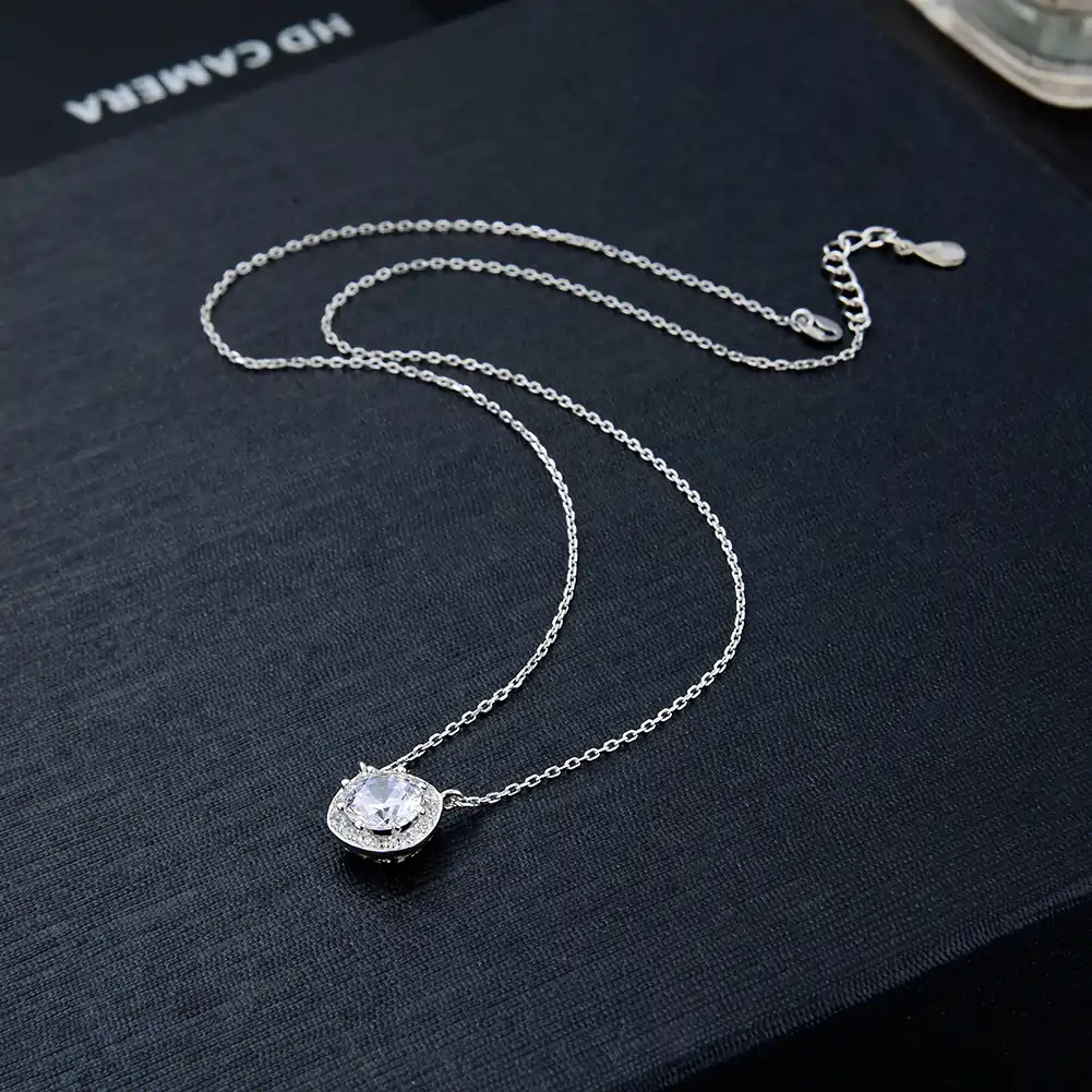 Colier din Argint Halo Pendant Silver [3]