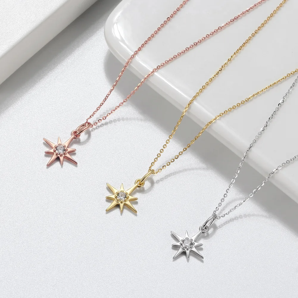 Colier din Argint North Star Gold [3]