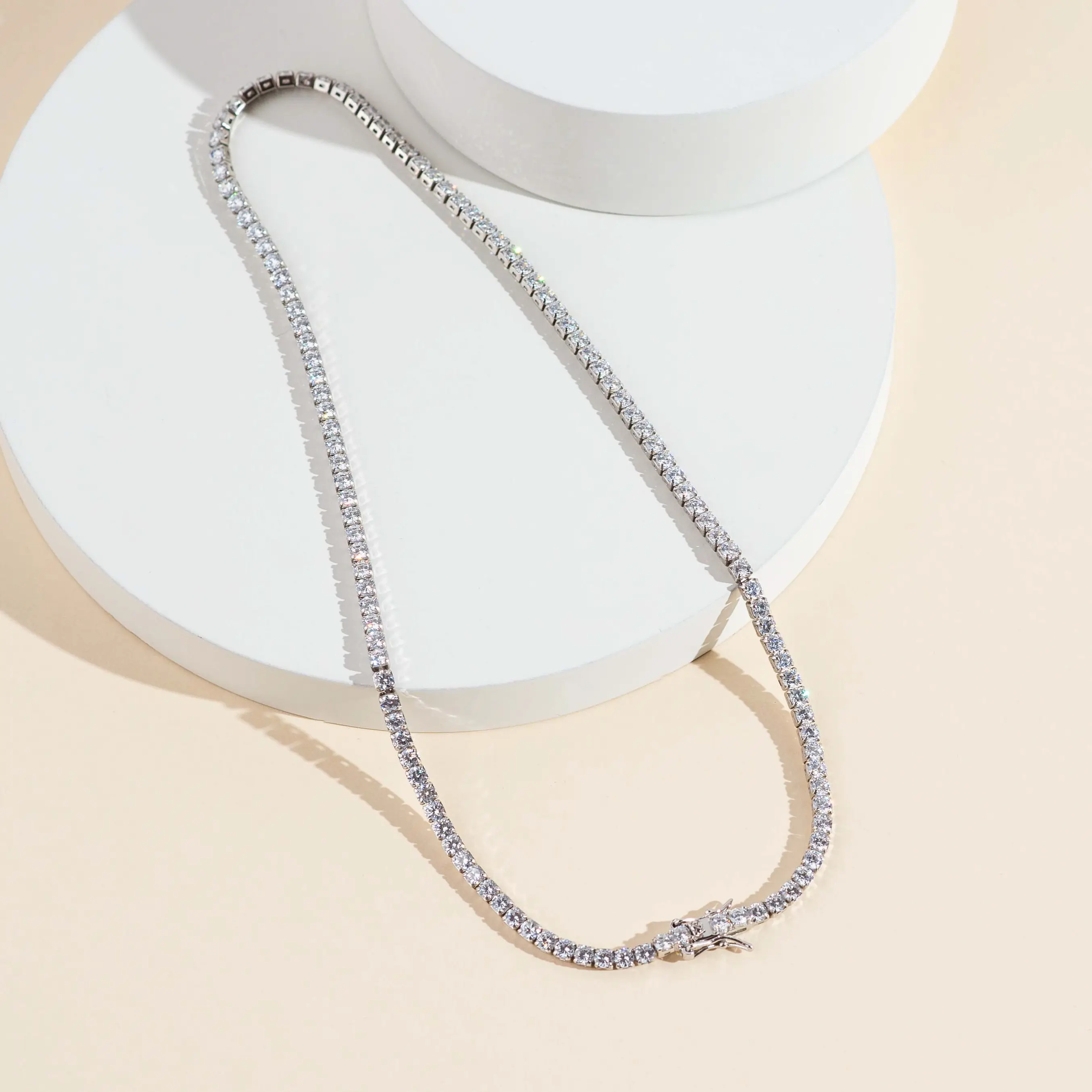 Colier din Argint Nuria Classic Silver Tennis [3]