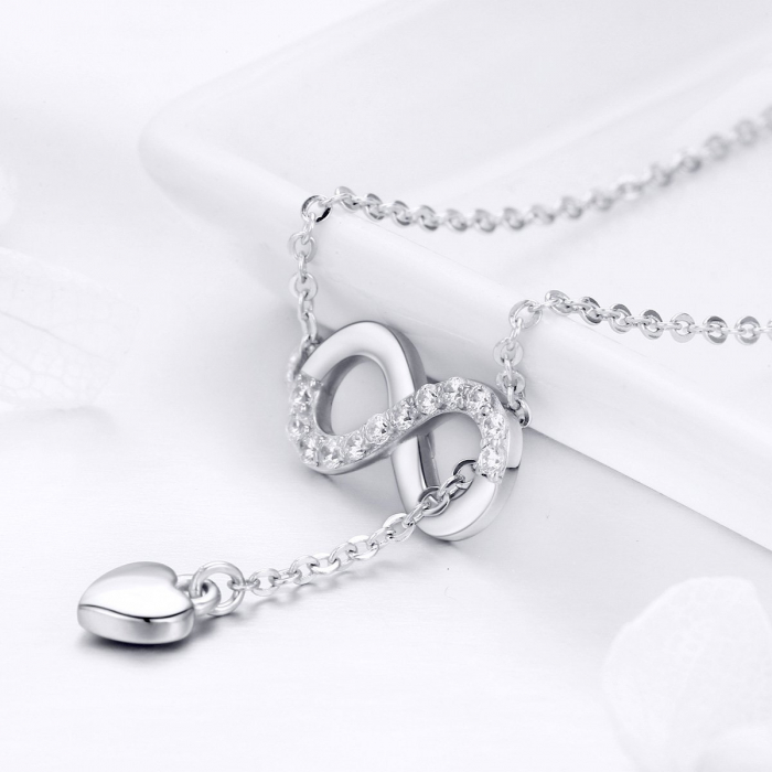 Colier din argint Nuria Infinity [3]