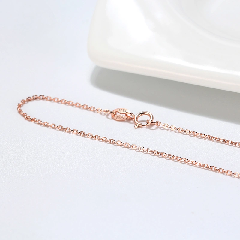 Colier din Argint Rose Cable Chain [3]