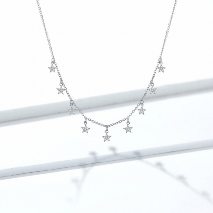Colier din argint Star String [3]