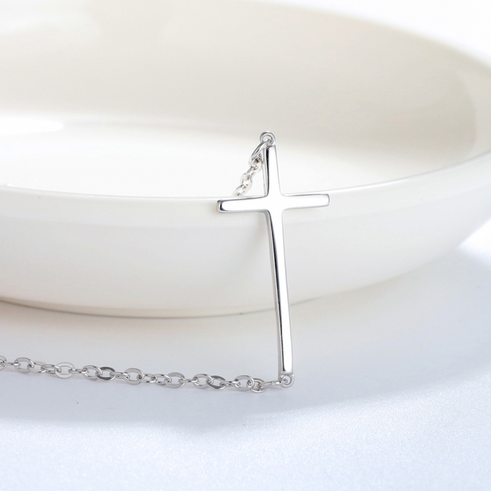 Colier din Argint Sterling Silver Cross [2]