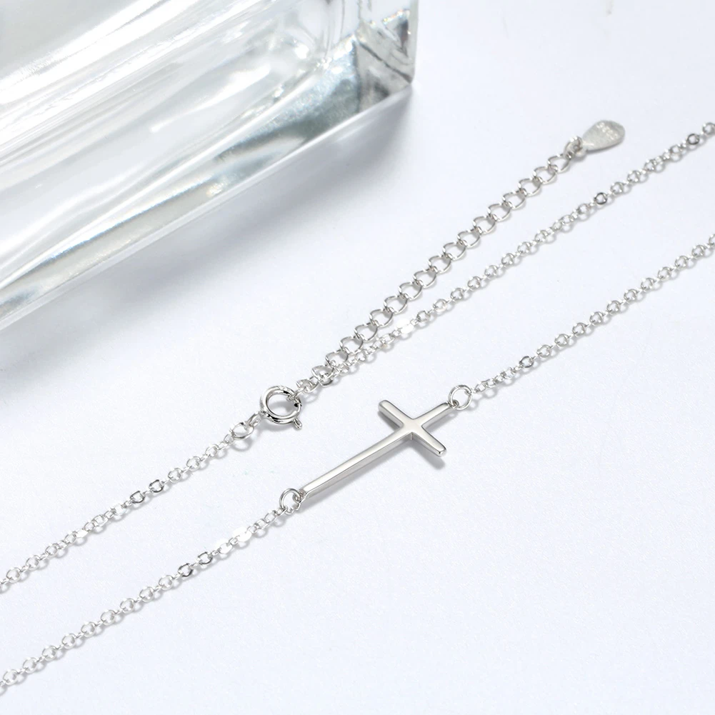 Colier din Argint Sterling Silver Cross [4]