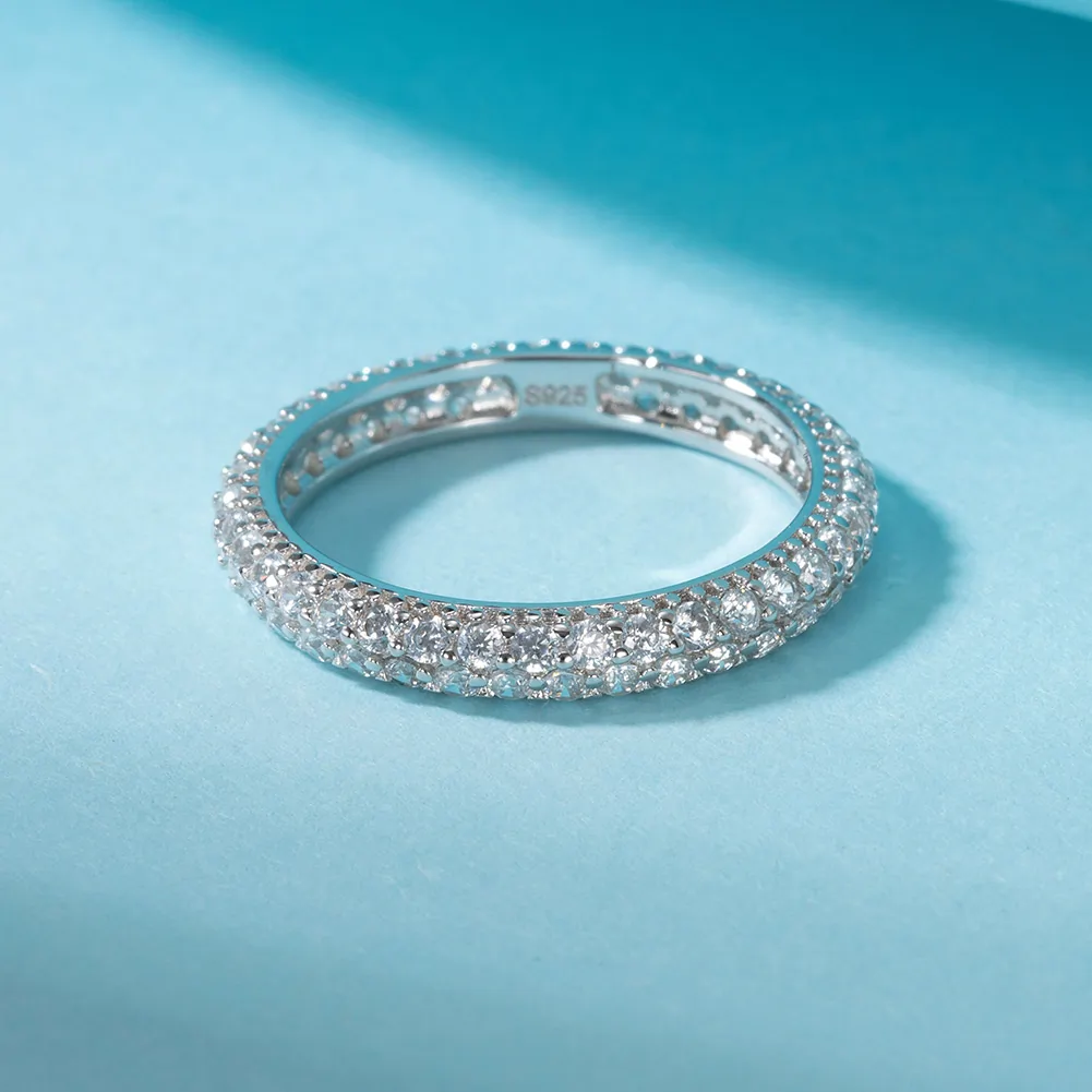 Inel din Argint Eternity Band Silver [2]