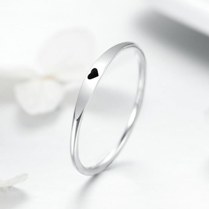 Inel din argint Little Heart [3]
