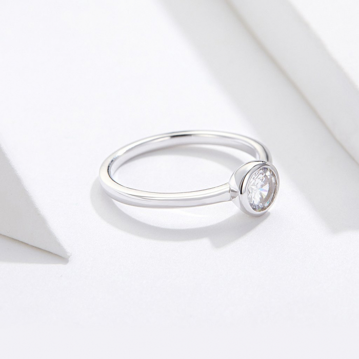 Inel din argint Moon Crystal [4]