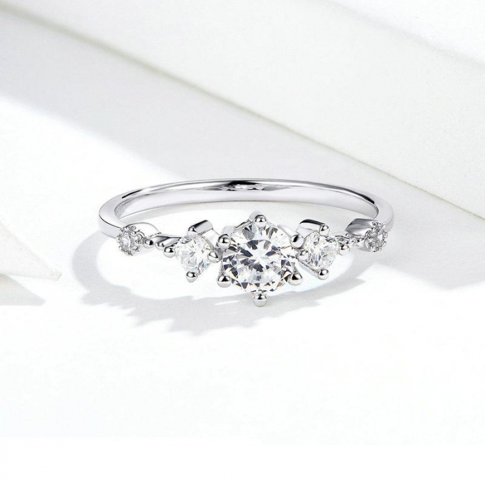 Inel din argint Royal Halo [3]