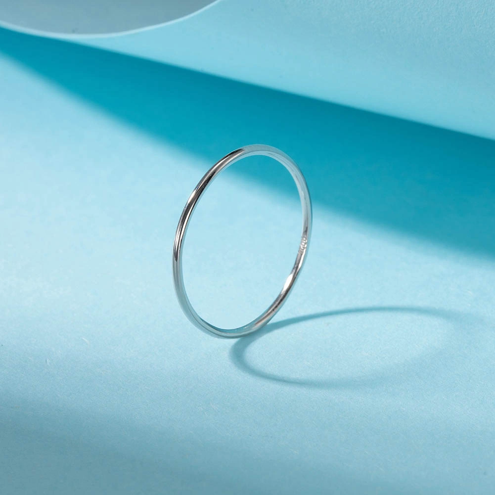 Inel din Argint Simplicity Band Silver [2]
