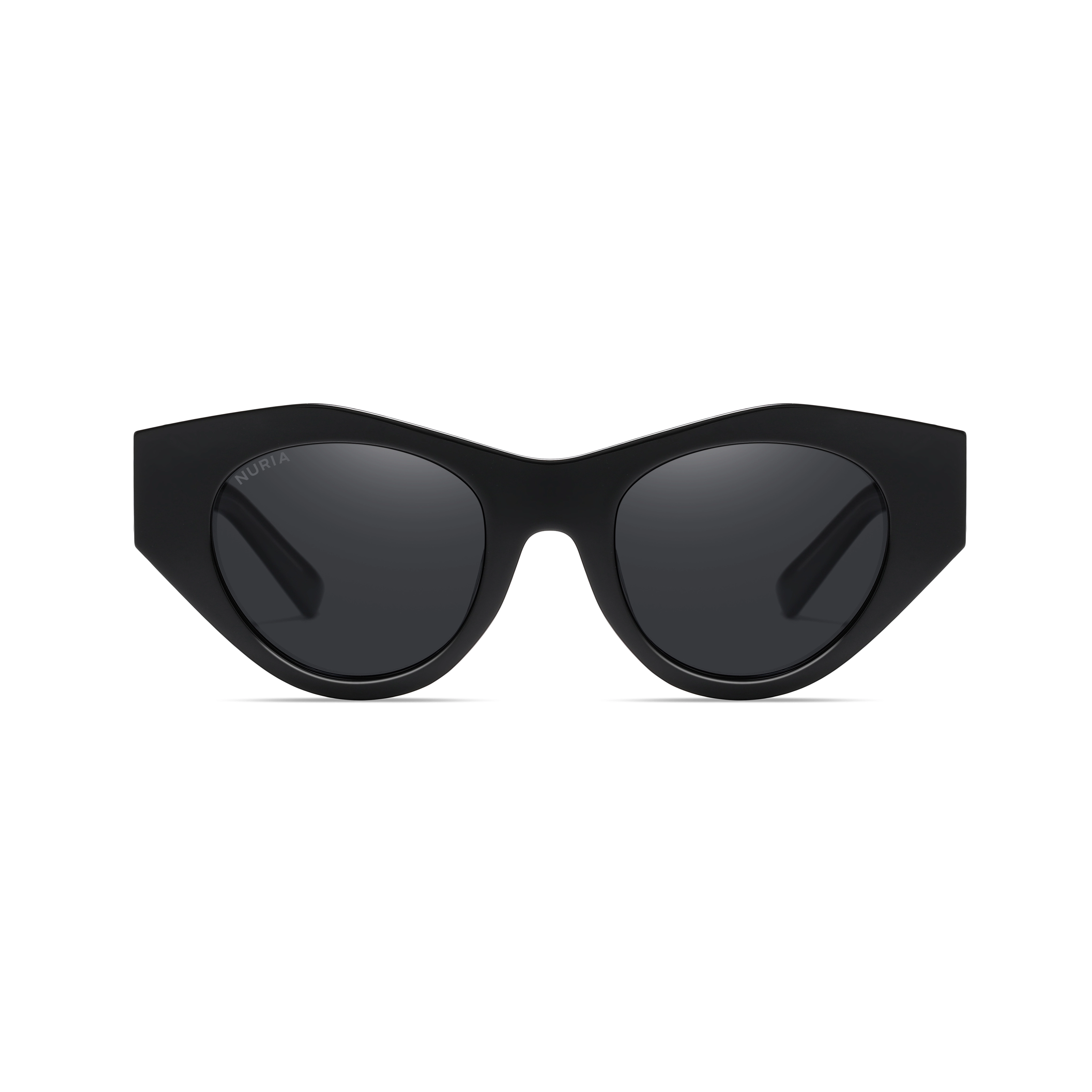 Ochelari de Soare NURIA cu Ramă Angulară Riviera Black [2]
