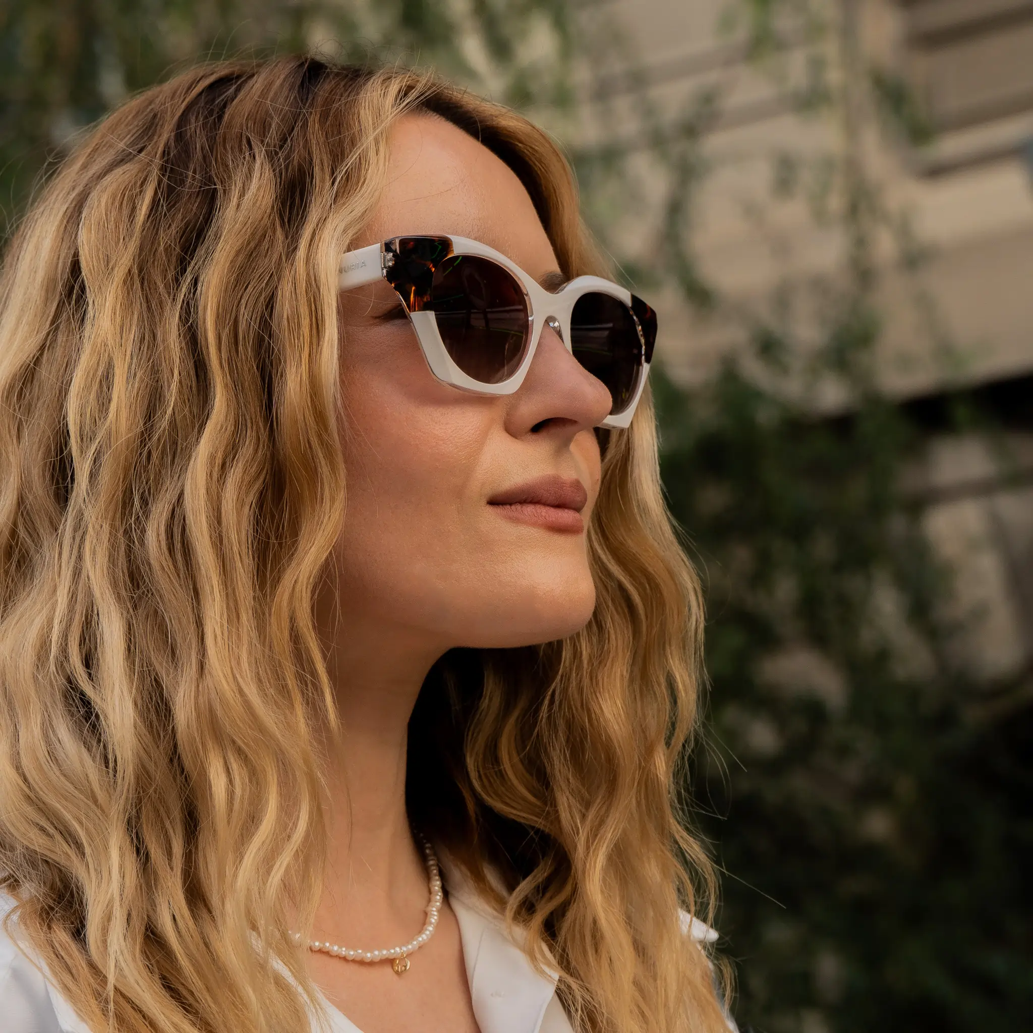 Ochelari de Soare NURIA cu Ramă Cat-Eye Eclipse Elegance Beige Tortoise [4]