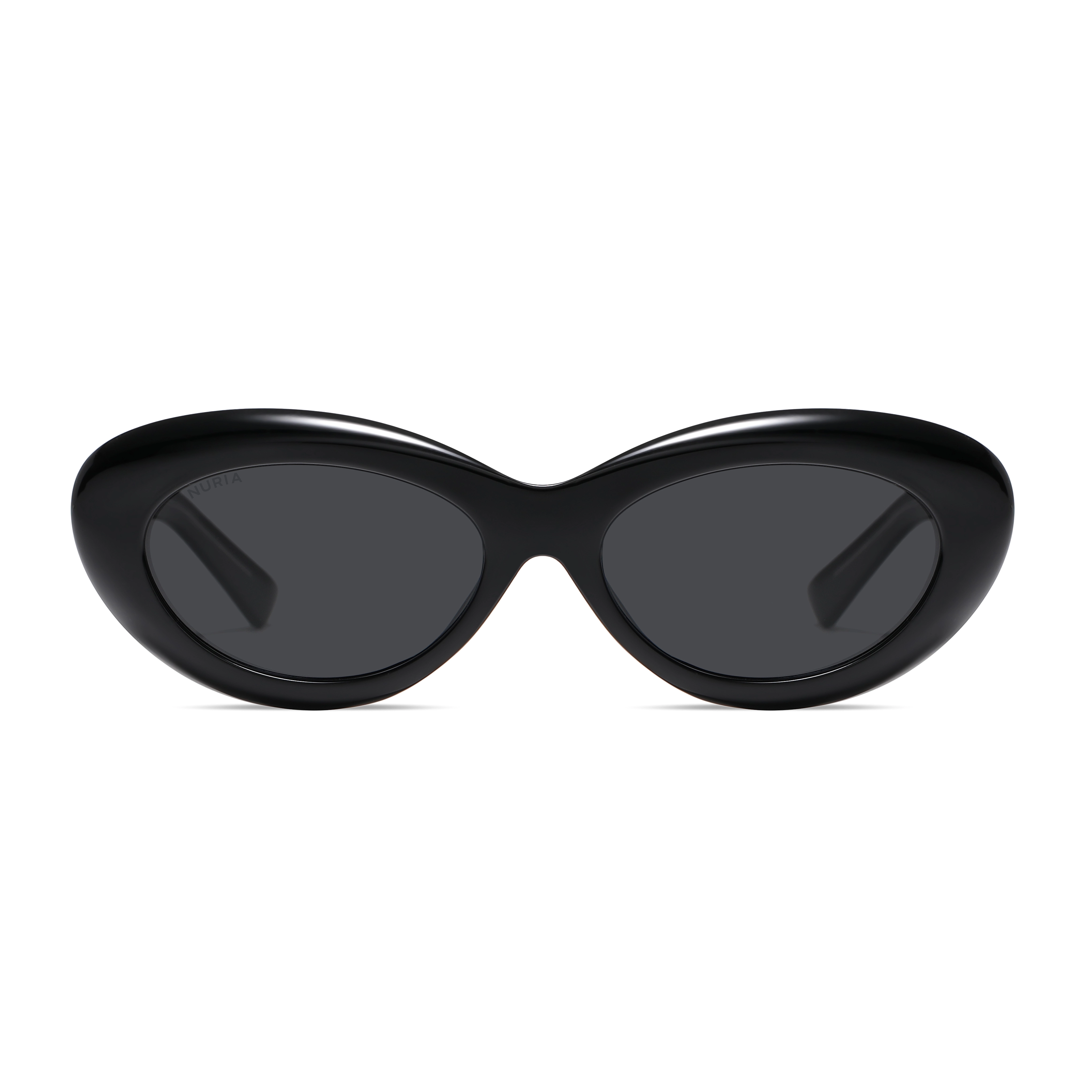 Ochelari de Soare NURIA cu Ramă Cat-Eye Sunset Serenade Black [2]