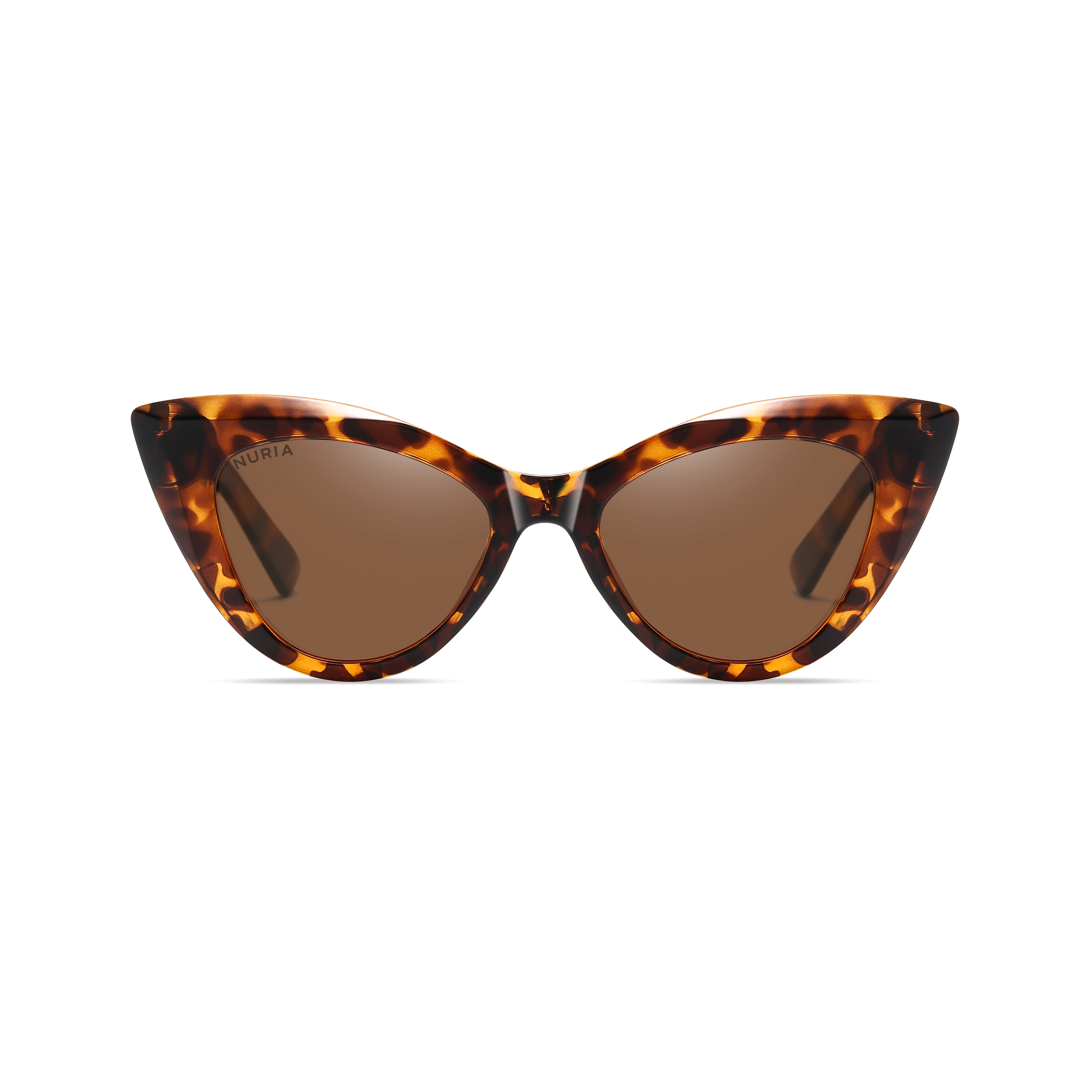 Ochelari de Soare NURIA cu Ramă Cat-Eye Twilight Allure Brown Tortoise [2]