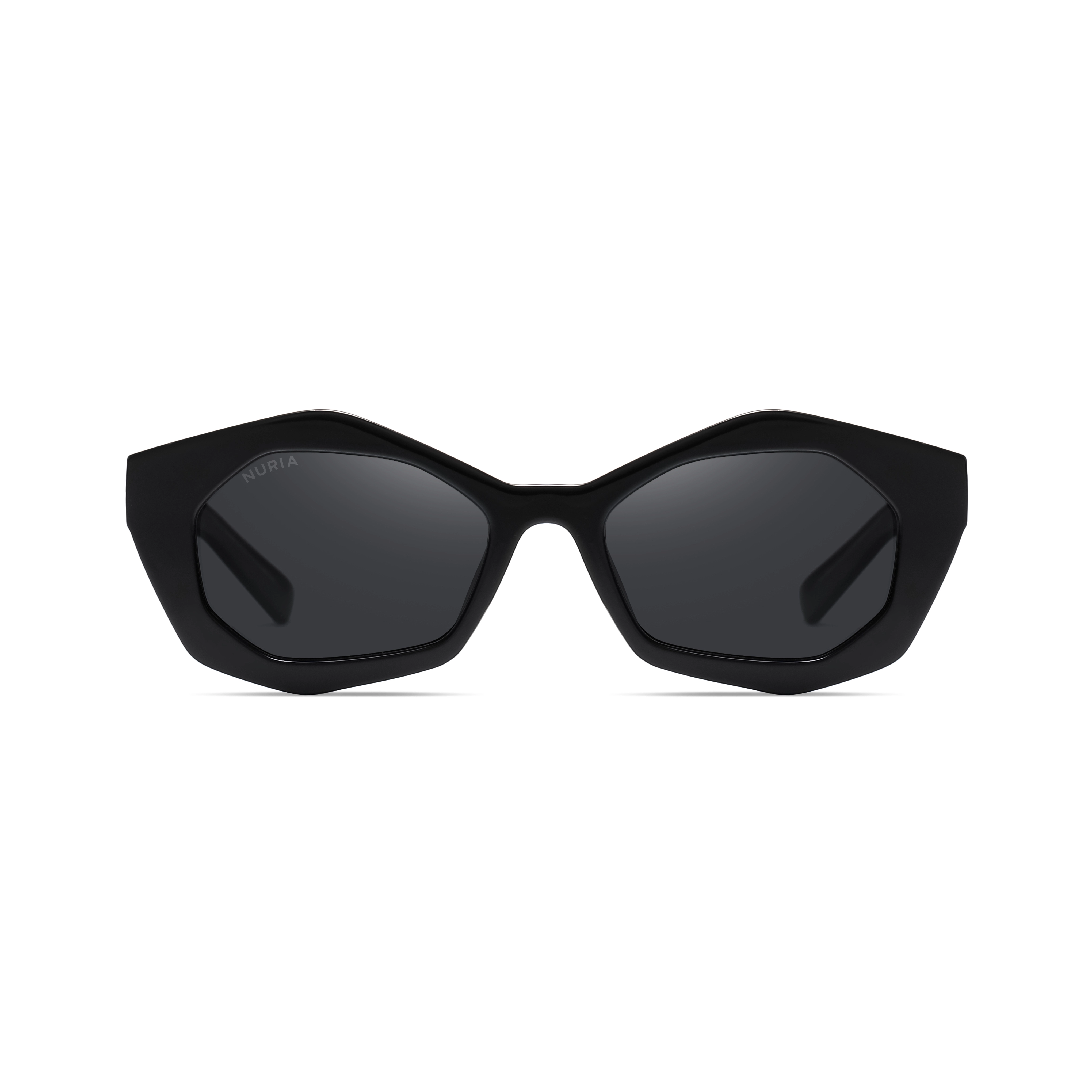 Ochelari de Soare NURIA cu Ramă Geometrică Midnight Cascade Black [2]