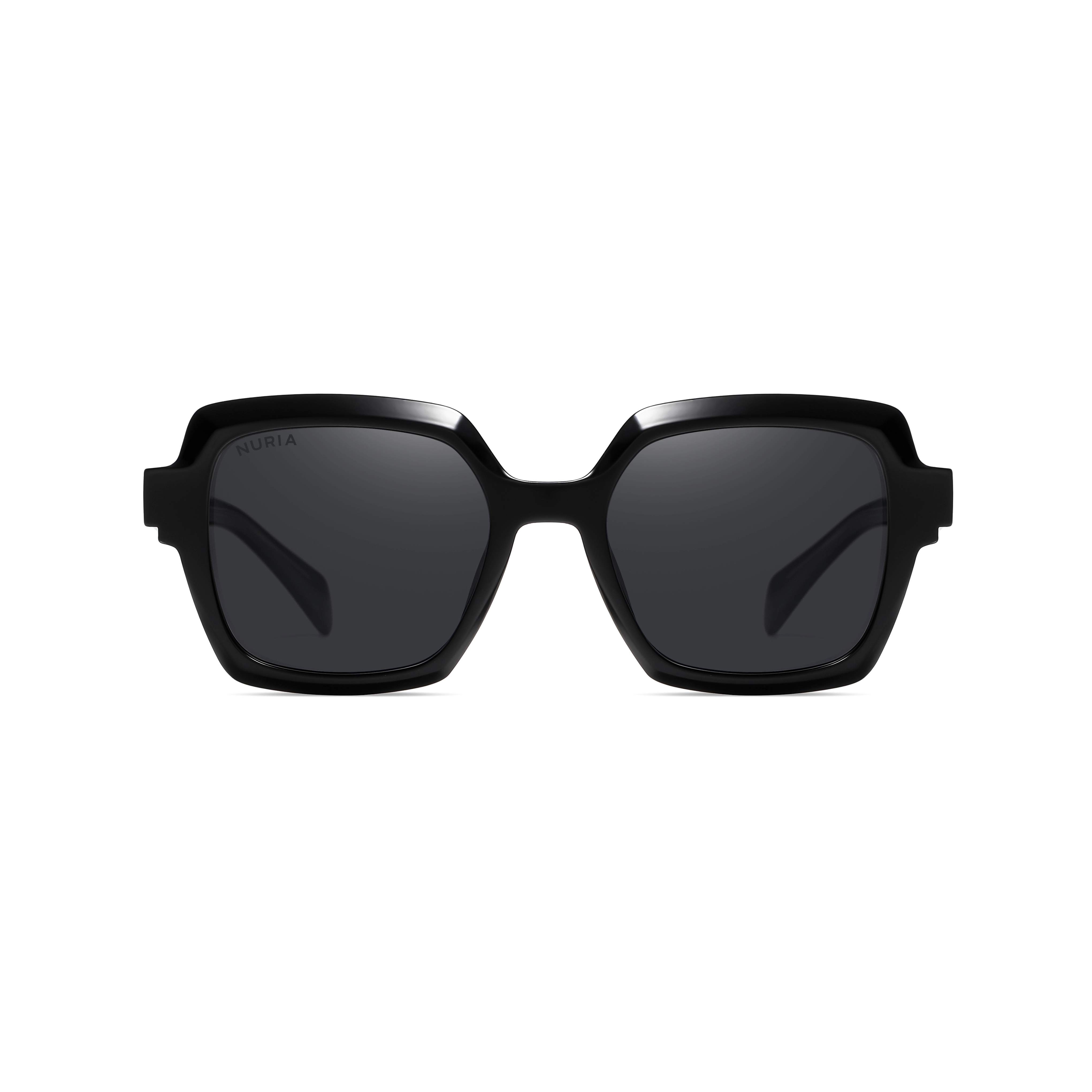 Ochelari de Soare NURIA cu Ramă Pătrată Midnight Aura Black [2]