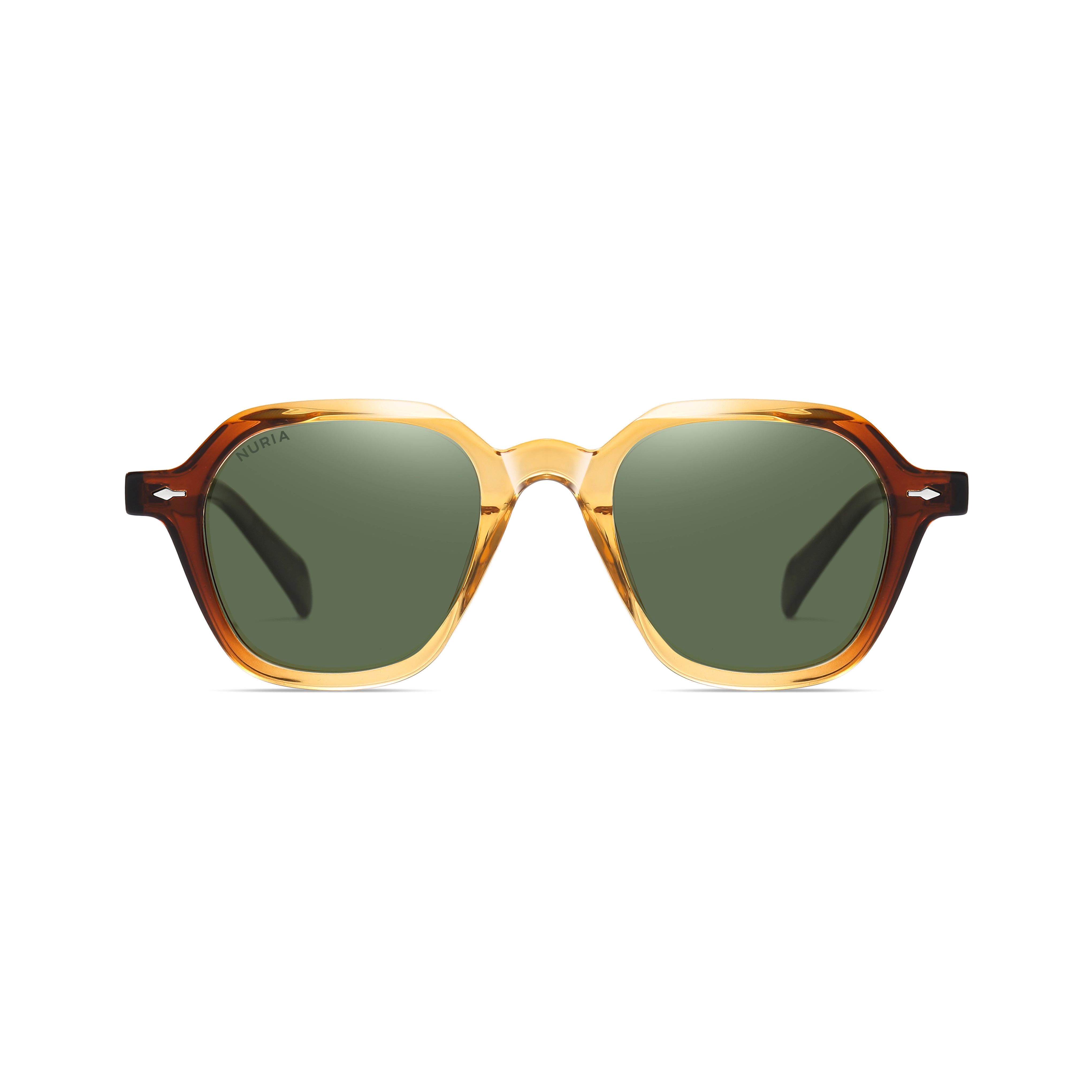 Ochelari de Soare NURIA cu Ramă Rotundă Eclipse Radiance Amber [2]