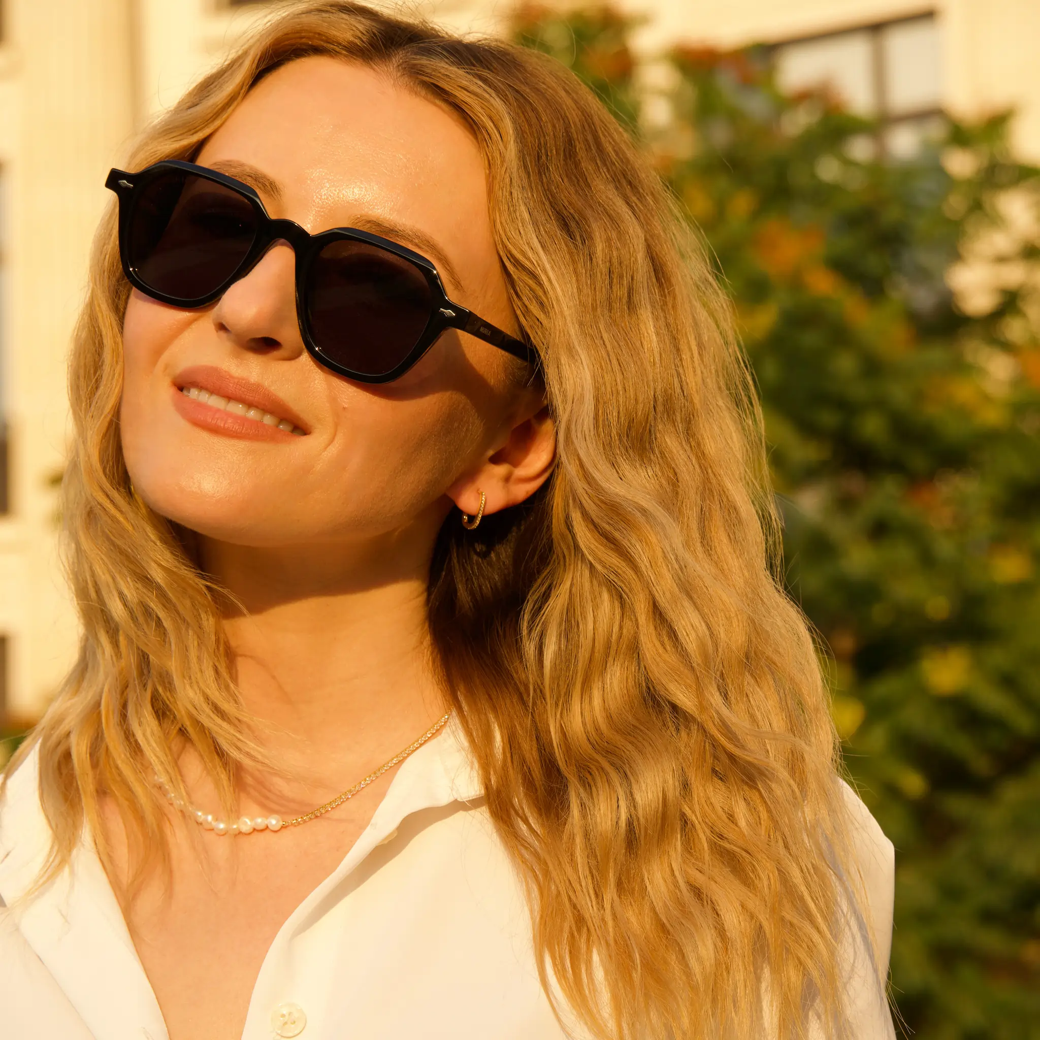 Ochelari de Soare NURIA cu Ramă Rotundă Eclipse Radiance Black [5]