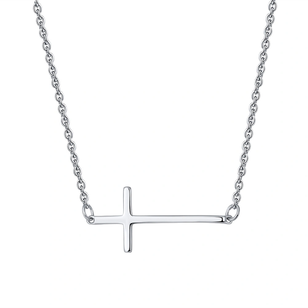 Set Colier, Brățară de Mână și Brățară de Picior Sterling Silver Cross [3]