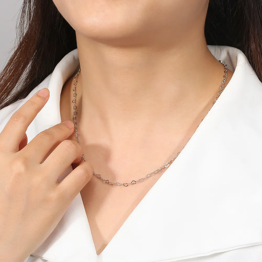 Set Colier și Brățară Silver Heart [4]