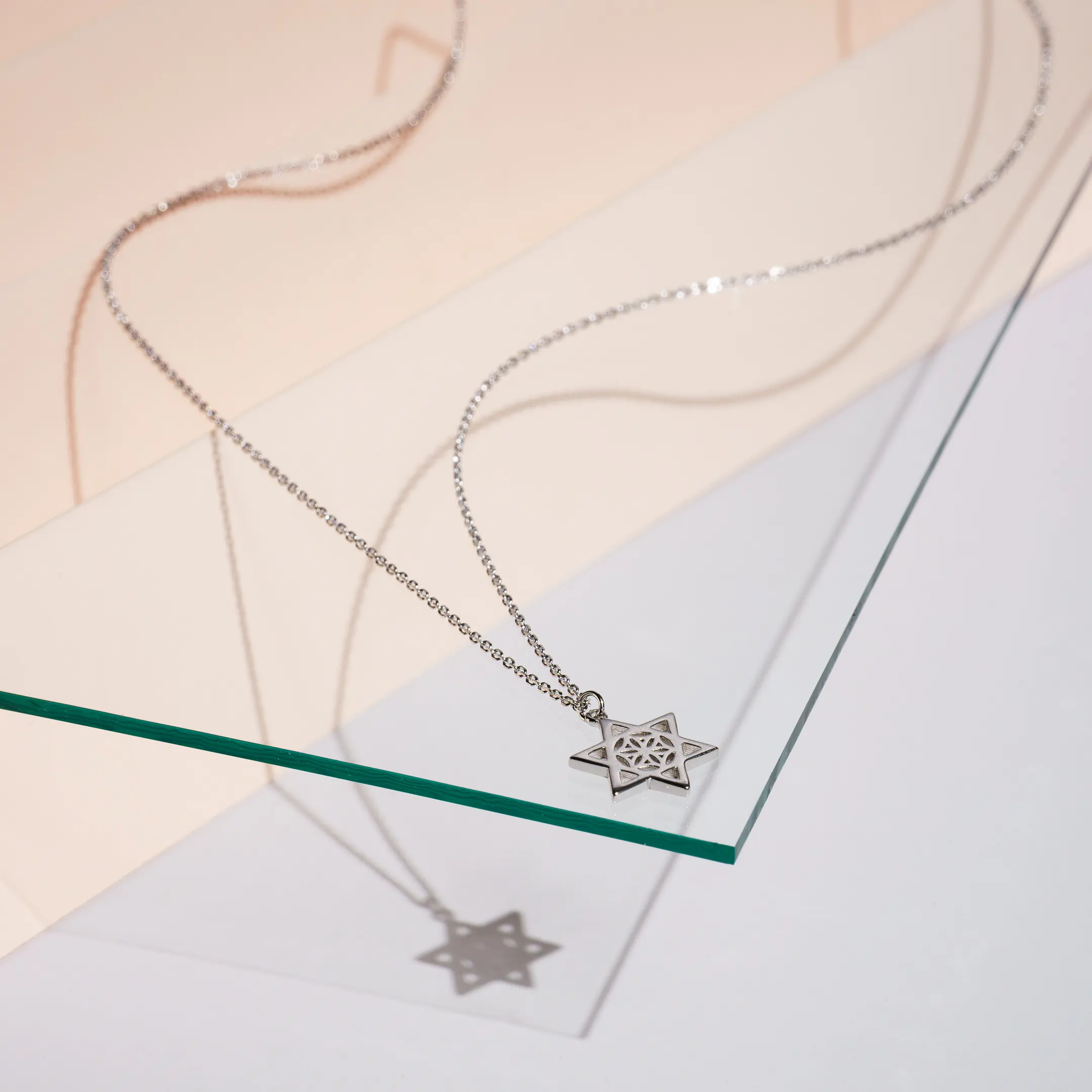 Set Colier și Cercei din argint Stea Argintiu Inner Code [2]