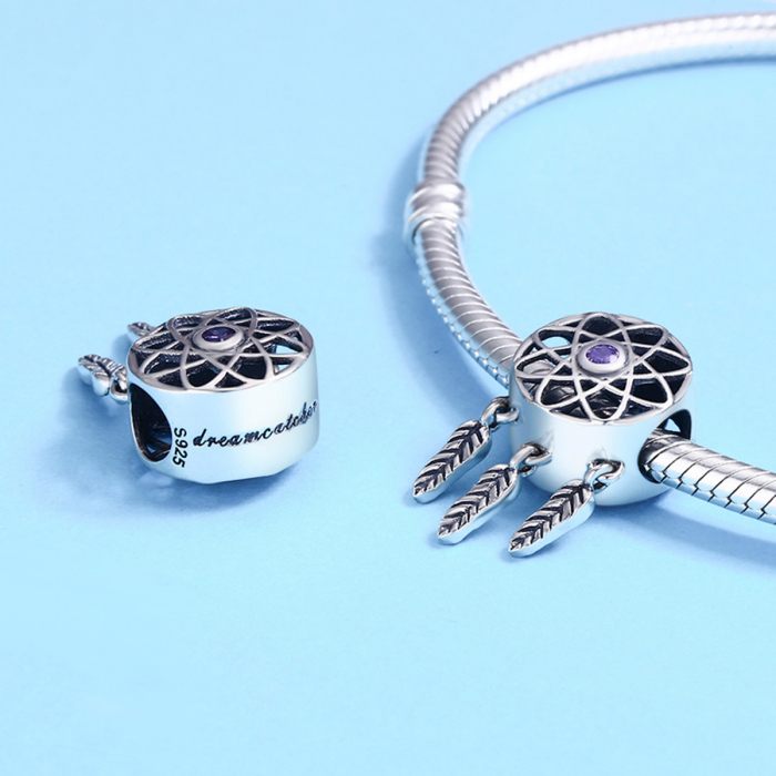 Talisman din argint Dream Catcher [4]