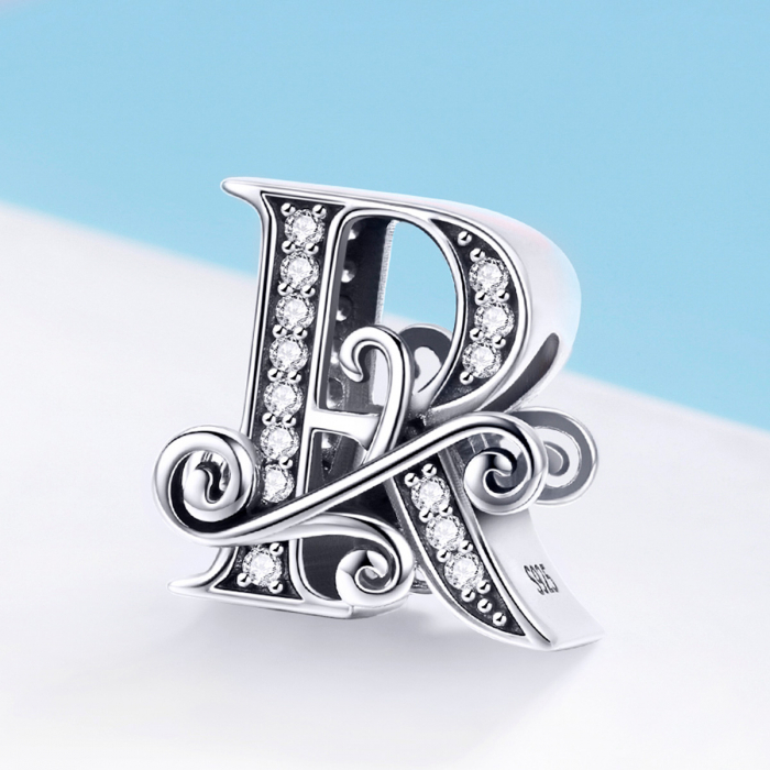 Talisman din argint Fairytale Litera R [2]